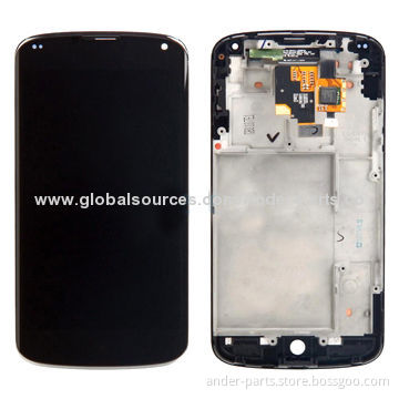 For LG Google Nexus 4 E960 LCD with Digitizer Assembly, High Quality at Factory Price, In Stock